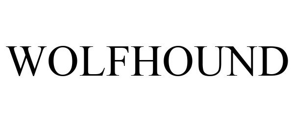 Trademark Logo WOLFHOUND