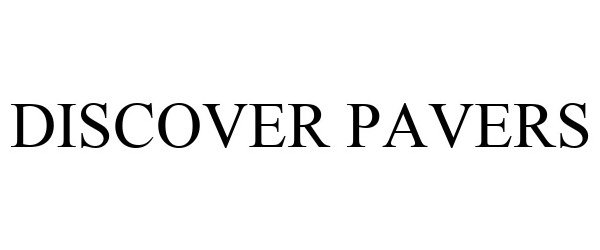  DISCOVER PAVERS