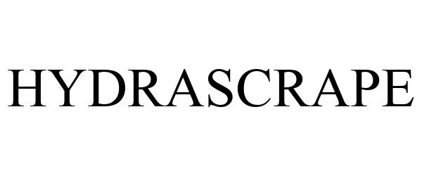 Trademark Logo HYDRASCRAPE