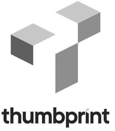 Trademark Logo T THUMBPRINT