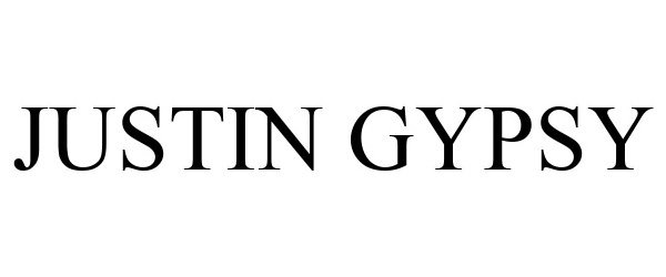 Trademark Logo JUSTIN GYPSY