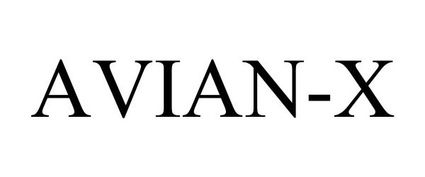 Trademark Logo AVIAN-X