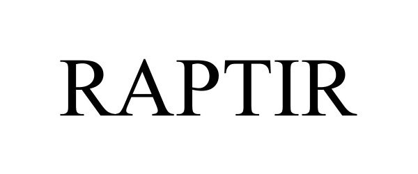 Trademark Logo RAPTIR