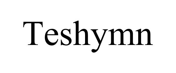 Trademark Logo TESHYMN