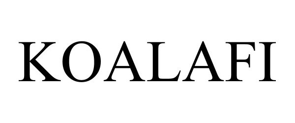 Trademark Logo KOALAFI