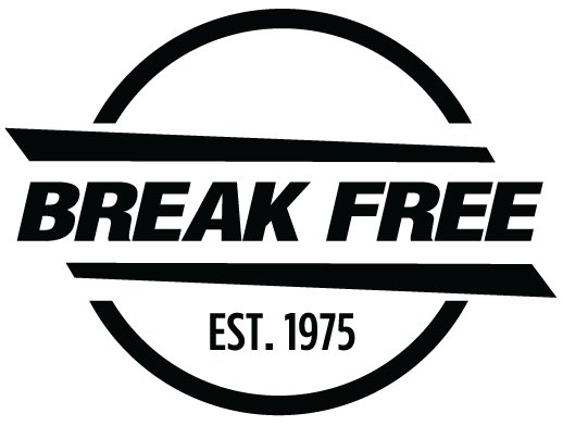 Trademark Logo BREAK FREE EST. 1975