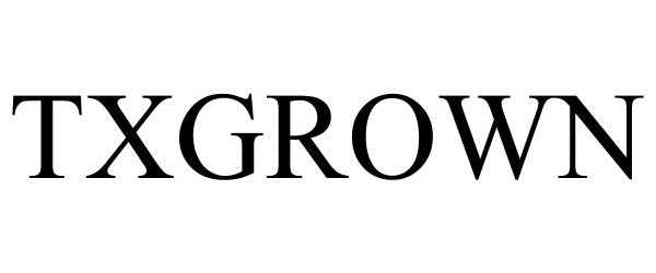  TXGROWN