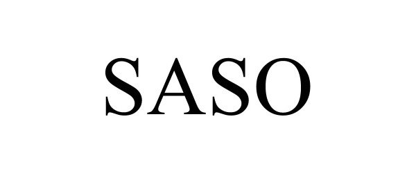 Trademark Logo SASO