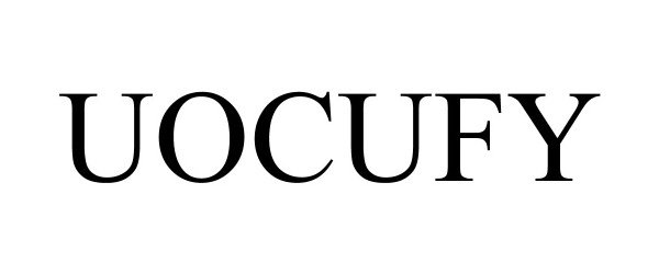 Trademark Logo UOCUFY