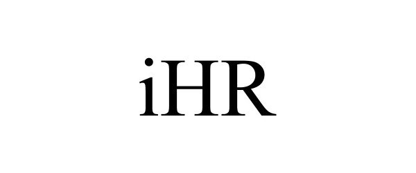 Trademark Logo IHR