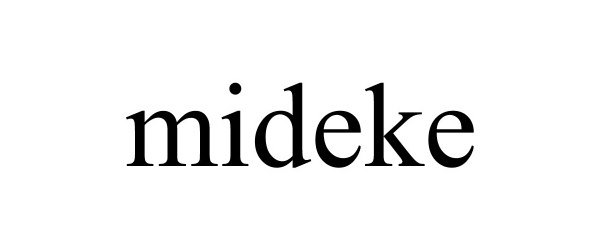  MIDEKE