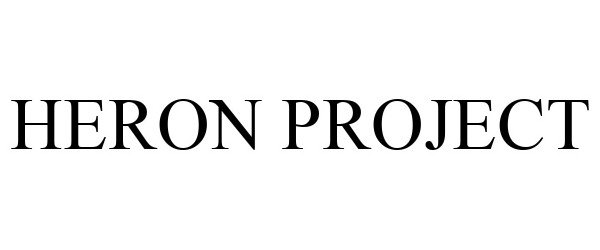 Trademark Logo HERON PROJECT