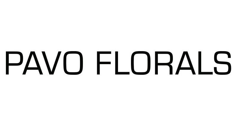 Trademark Logo PAVO FLORALS