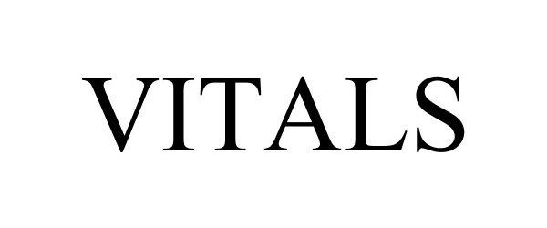 Trademark Logo VITALS