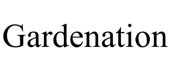 Trademark Logo GARDENATION