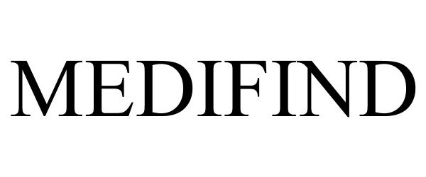 Trademark Logo MEDIFIND