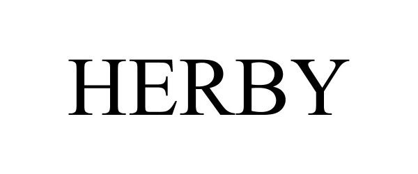Trademark Logo HERBY