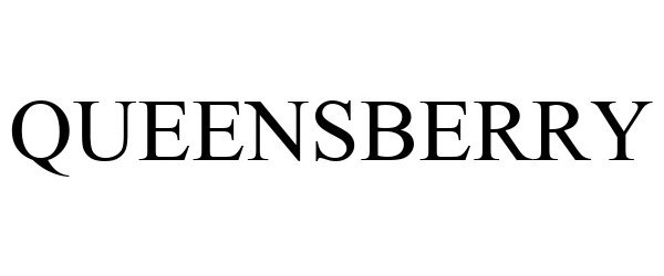 Trademark Logo QUEENSBERRY