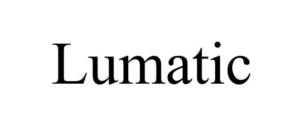 Trademark Logo LUMATIC