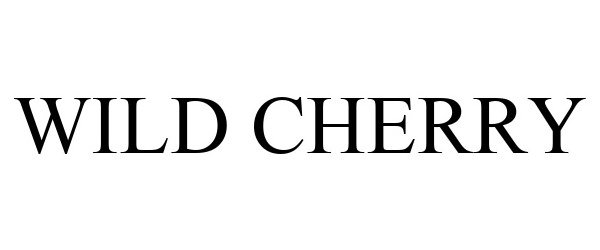 Trademark Logo WILD CHERRY