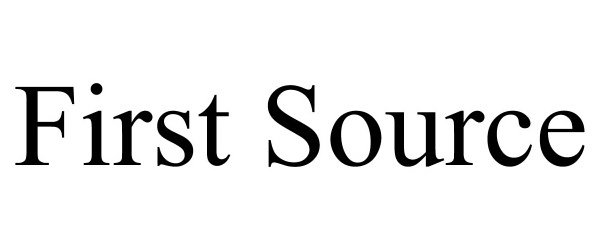 Trademark Logo FIRST SOURCE