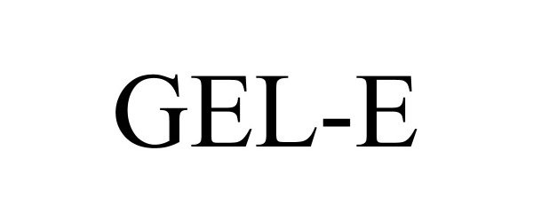 Trademark Logo GEL-E