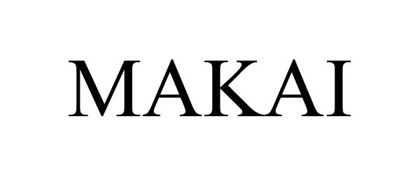 Trademark Logo MAKAI