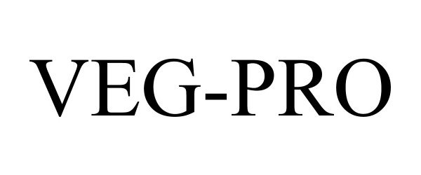 Trademark Logo VEG-PRO