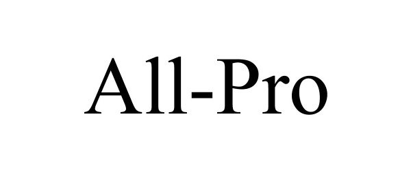 Trademark Logo ALL-PRO