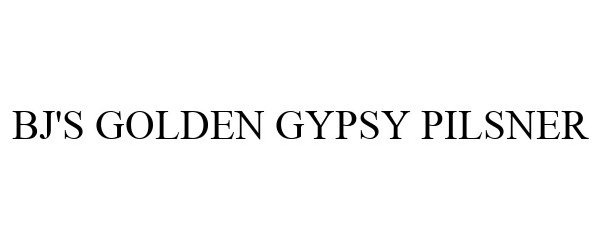  BJ'S GOLDEN GYPSY PILSNER