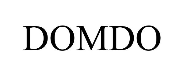 Trademark Logo DOMDO