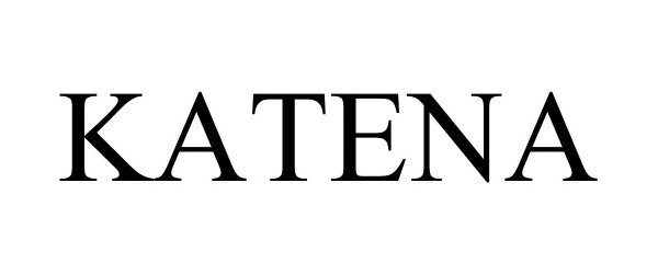 Trademark Logo KATENA