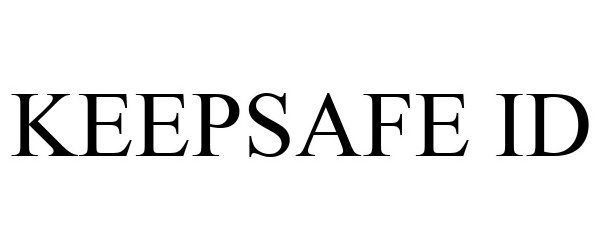 Trademark Logo KEEPSAFE ID