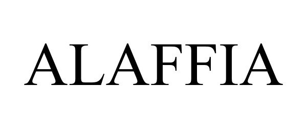 Trademark Logo ALAFFIA