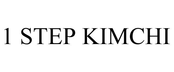 Trademark Logo 1 STEP KIMCHI