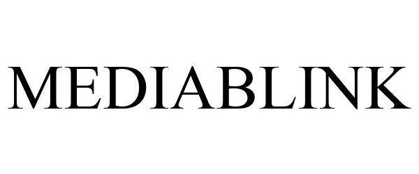 Trademark Logo MEDIABLINK