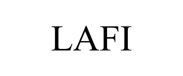 Trademark Logo LAFI