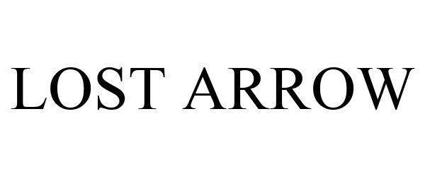 Trademark Logo LOST ARROW