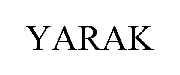 Trademark Logo YARAK