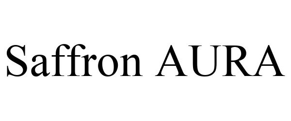 Trademark Logo SAFFRON AURA