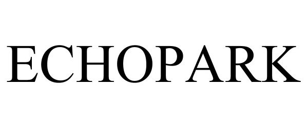 Trademark Logo ECHOPARK