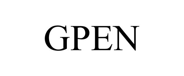 Trademark Logo GPEN