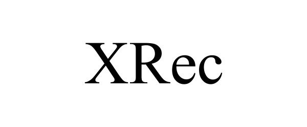Trademark Logo XREC