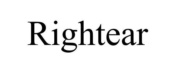 Trademark Logo RIGHTEAR