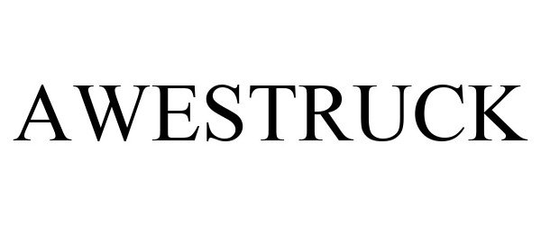 Trademark Logo AWESTRUCK