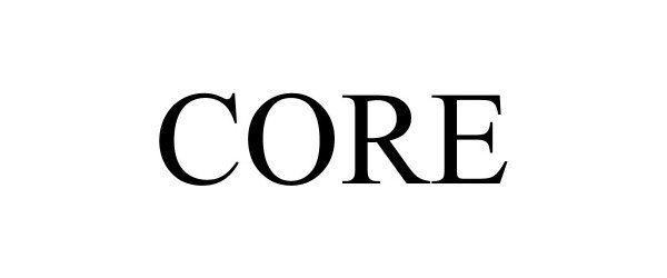 Trademark Logo CORE