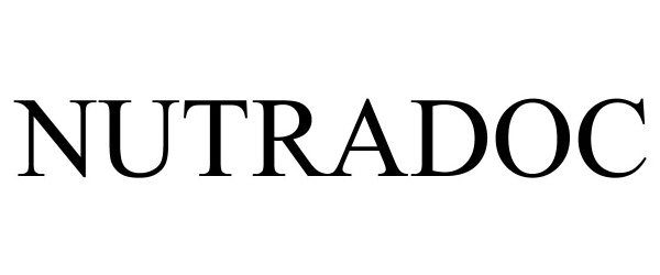 Trademark Logo NUTRADOC