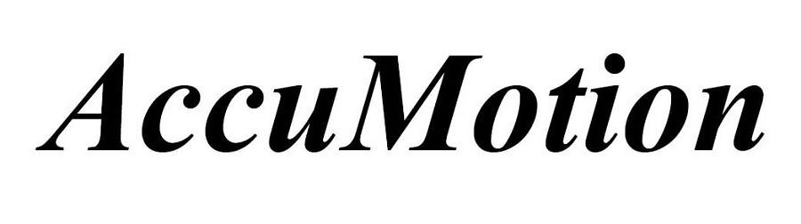 Trademark Logo ACCUMOTION