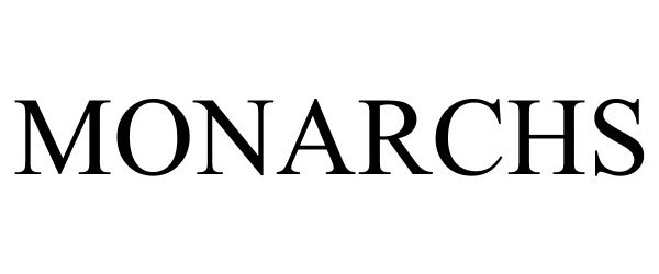 Trademark Logo MONARCHS