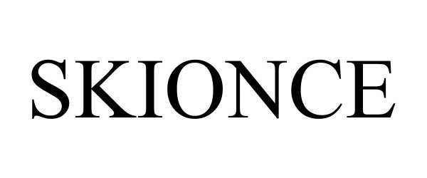Trademark Logo SKIONCE